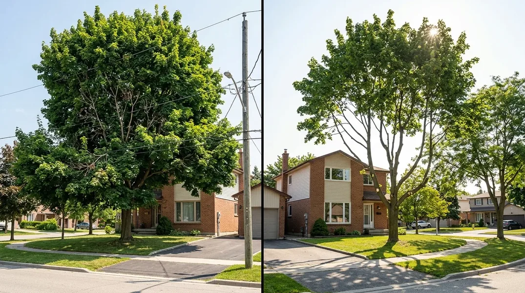 Tree Trimming result in Mississauga — Credit Valley Tree Trimming
