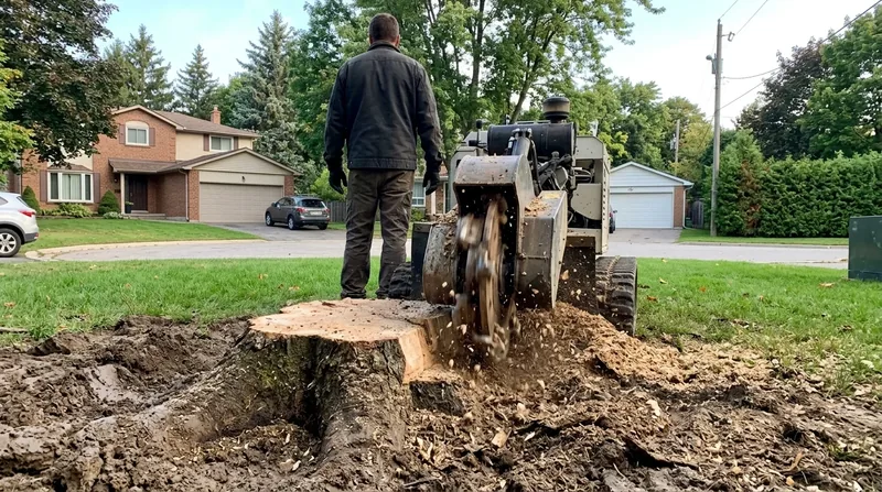 Stump Grinding Mississauga