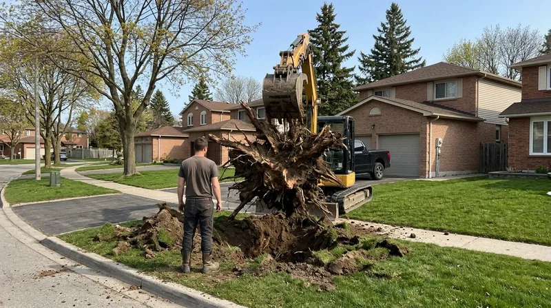 Full Stump Removal Mississauga